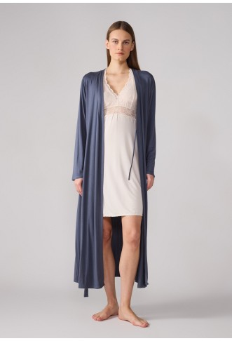 Dressing gown - blue