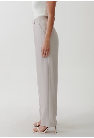 ANGELA - Trousers - light grey