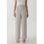 ANGELA - Trousers - light grey