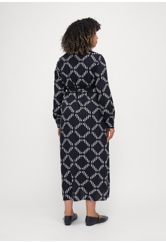 VMCBRINA SHIRT DRESS - Shirt dress - black