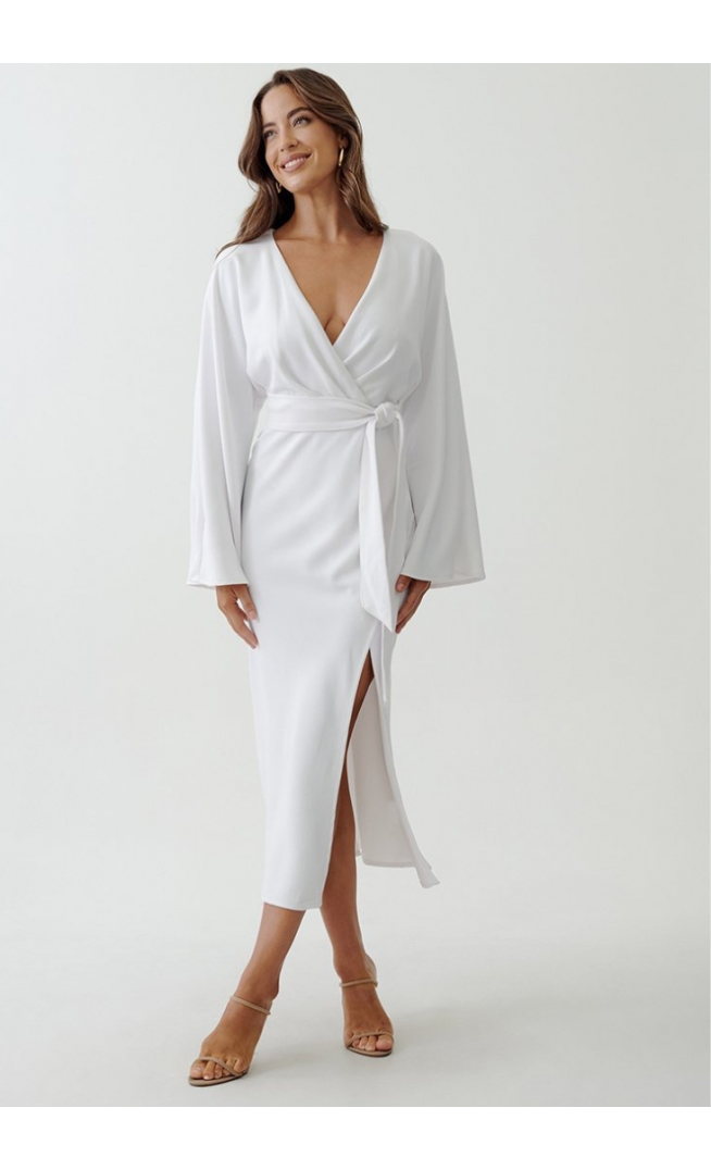 GABBY MIDI - Day dress - white