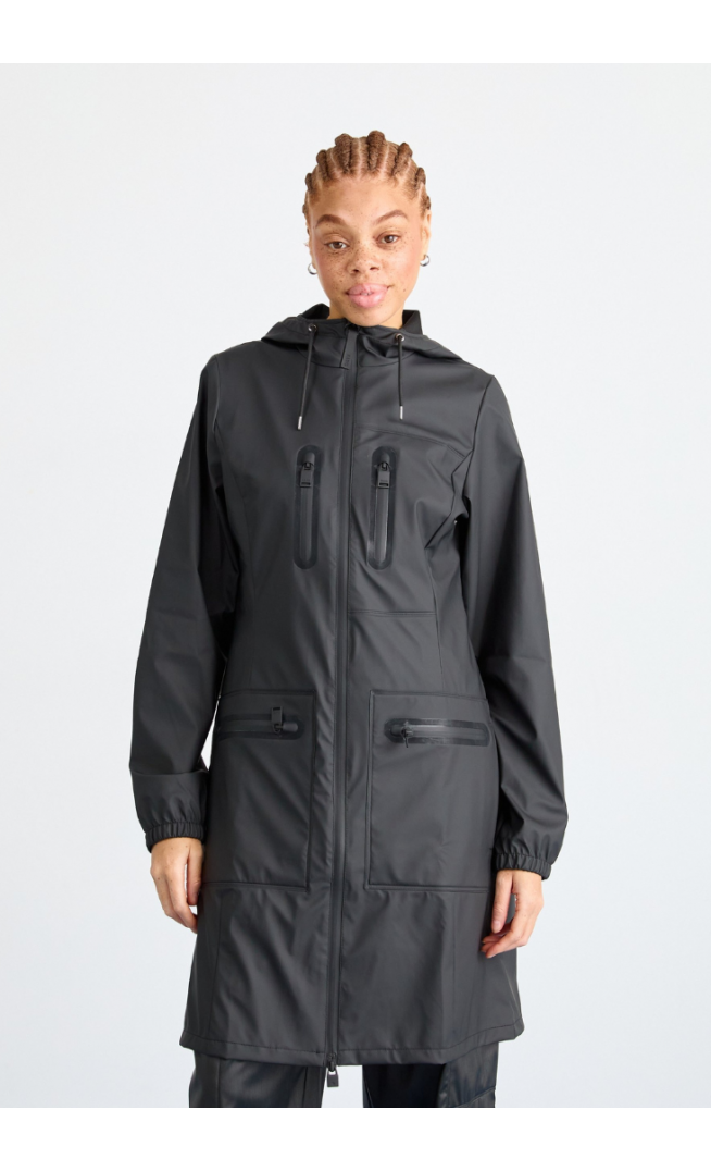 CARGO CURVE JACKET W3 - Parka - black
