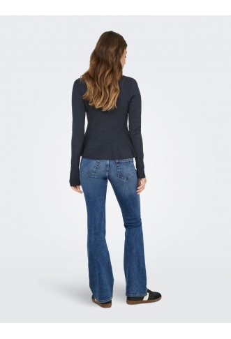 ONLBLUSH Mid waist Flared Fit Jeans