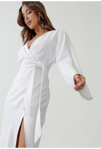 GABBY MIDI - Day dress - white