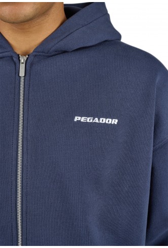 LOGO OVERSIZED JACKET - Zip-up sweatshirt