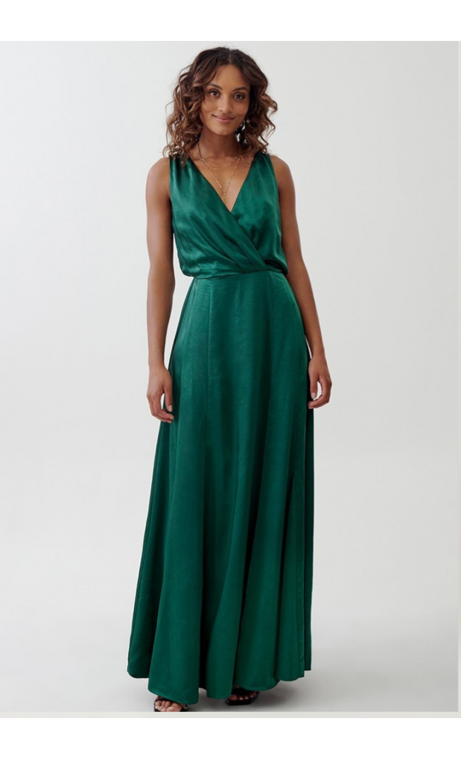AMBER - Maxi dress - emerald