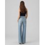 VMTESSA HR WIDE JEANS RA339 GA NOOS - Pantalons larges
