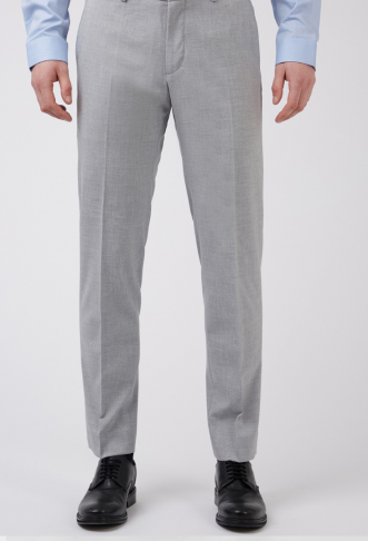 Slim Fit Grey Trousers