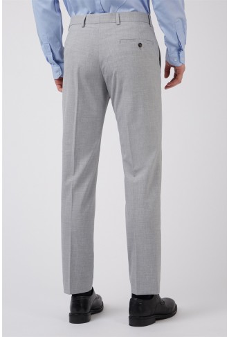 Slim Fit Grey Trousers