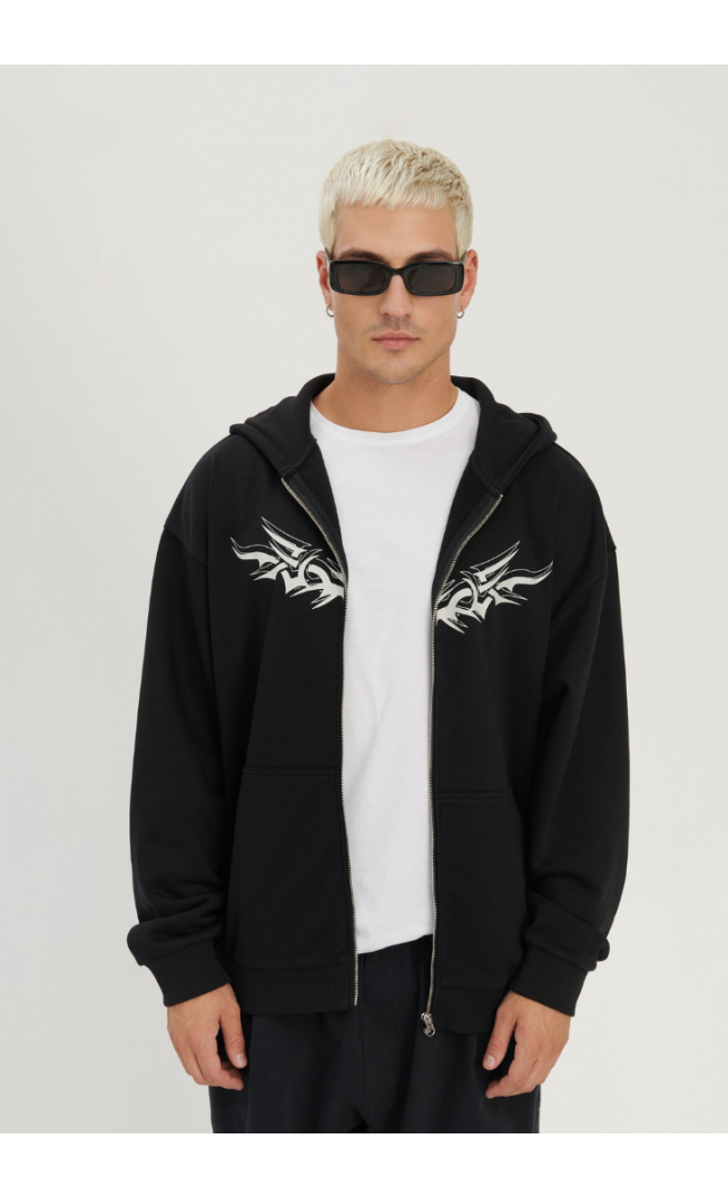 YOURTURN UNISEX - Zip-up sweatshirt