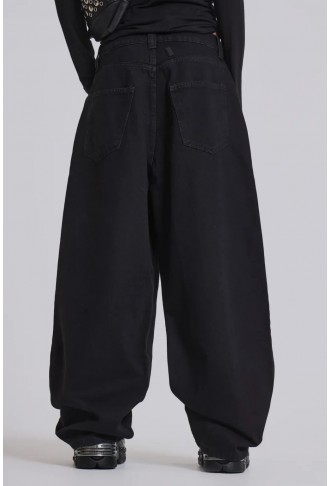 Jade London Solid Black  Colossus Jeans