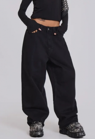 Jade London Solid Black...