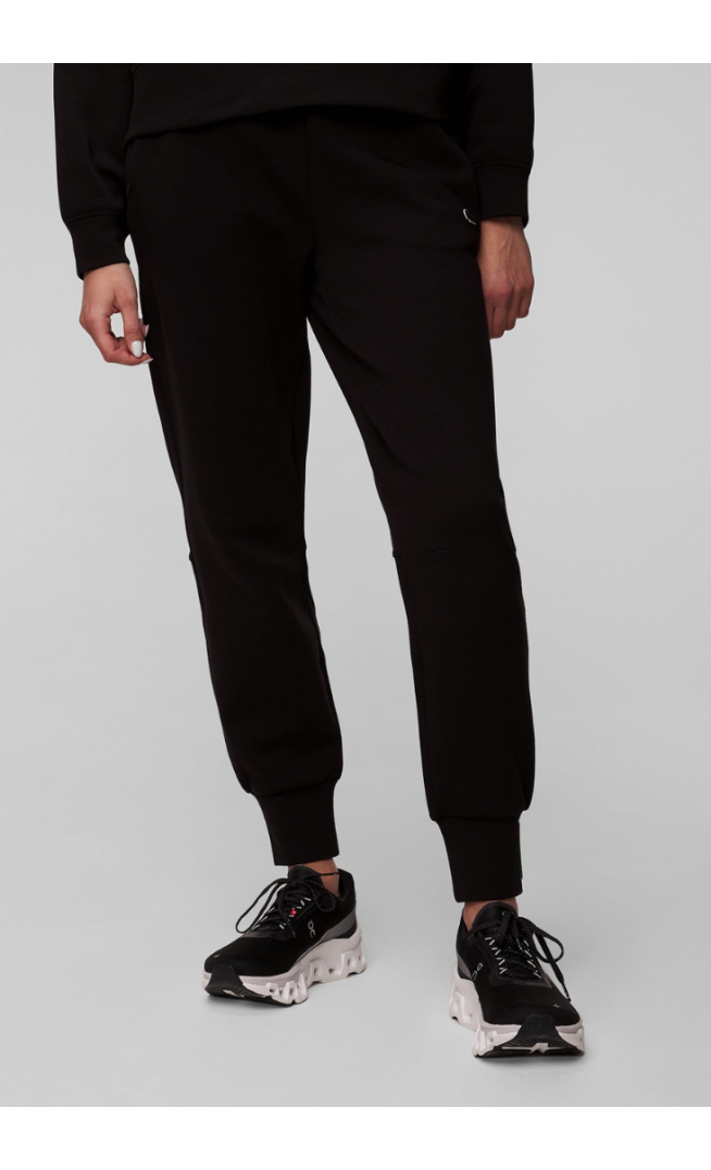 Women’s black Lacoste joggers