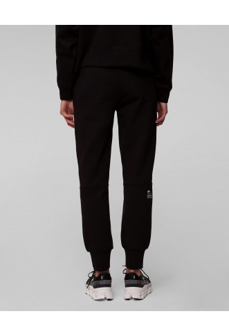 Women’s black Lacoste joggers