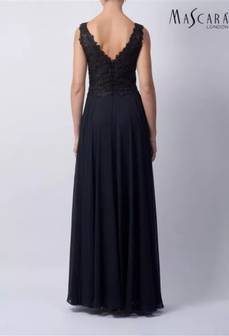 Mascara Evening Dress black lace