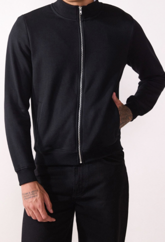 Pier One Pre-owned Zip-up sweatshirt