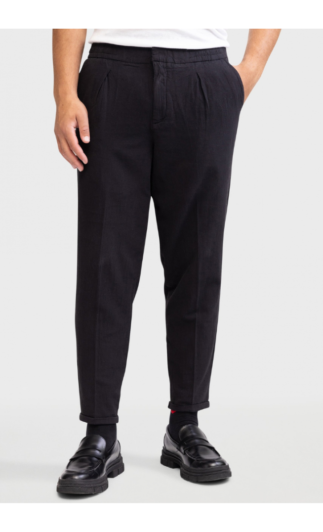 JOHNNY CROPPED SLIM FIT - Trousers