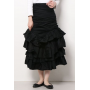 Draped & Ruffled Skirt for Women
