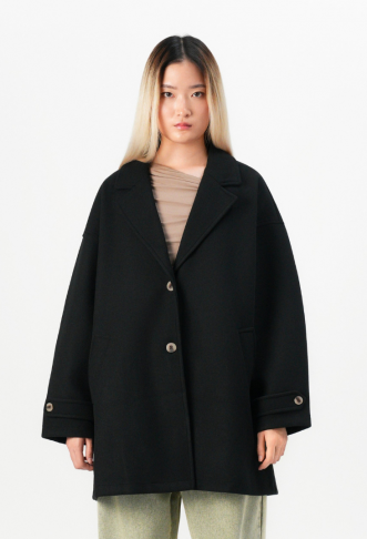 Noisy May- Short coat - black