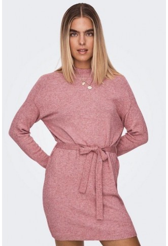 Only Belt Dress  dusty rose