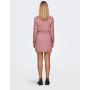 Only Belt Dress  dusty rose