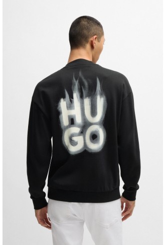 Cotton-terry sweatshirt