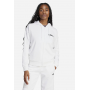 Women's  White Zip-Up Hoodie