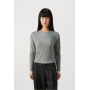 Samsøe MAGDA - Long sleeved top - light grey