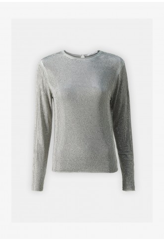 Samsøe MAGDA - Long sleeved top - light grey