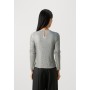 Samsøe MAGDA - Long sleeved top - light grey