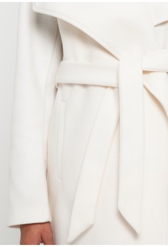VILA VICOOLEY COLLAR BELT COAT