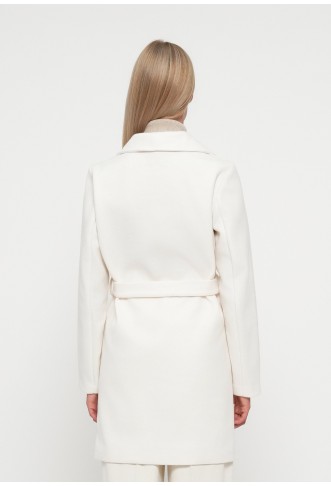 VILA VICOOLEY COLLAR BELT COAT