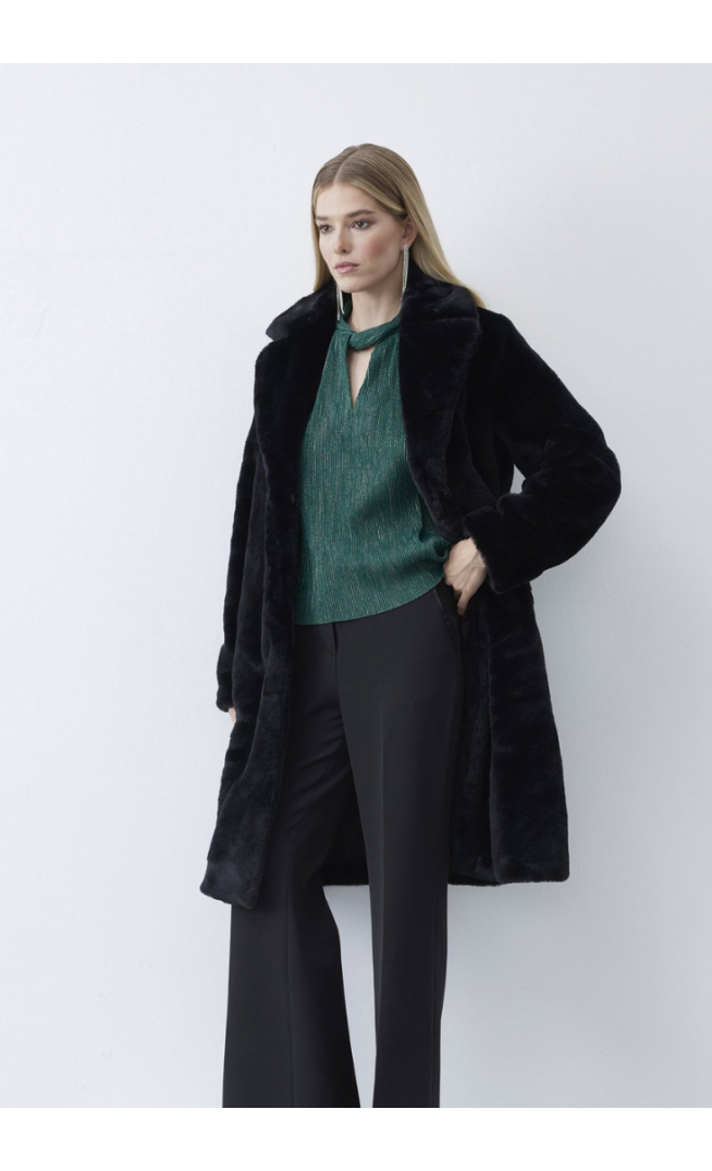 Anna Field Winter coat - black