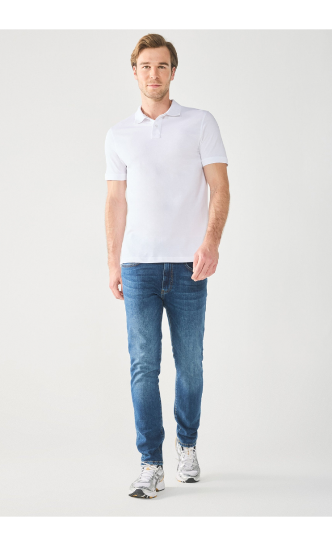 Pier One Jeans Tapered Fit - blue denim