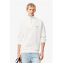 Interlock zip-up sweatshirt with high neck