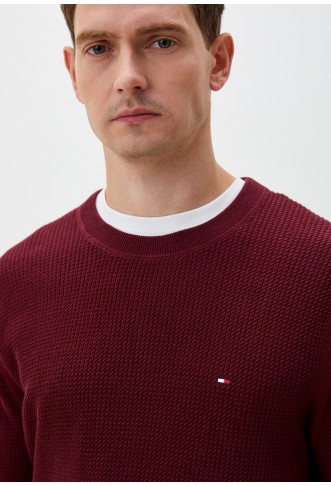 Tommy Hilfiger Knit Structure Crew Neck