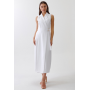 TUSSAH ALONDRA MIDI - Day dress - white