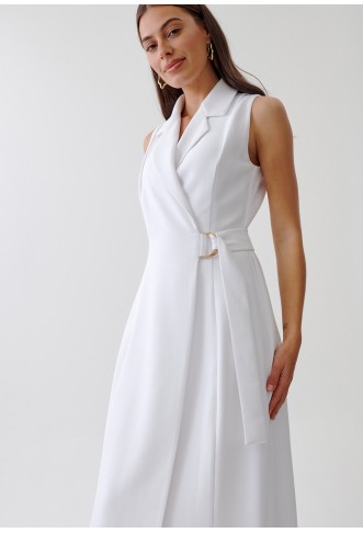 TUSSAH ALONDRA MIDI - Day dress - white