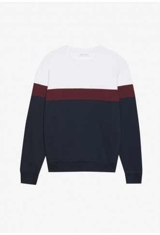 Pier One Sweatshirt - dark blue,white