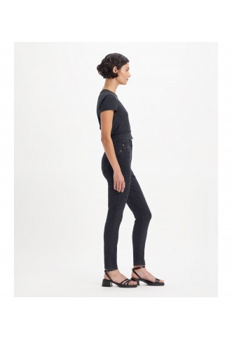 JEANS RETRO HIGH SKINNY BLACK