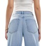 New Look Adalae wide leg jean in blue
