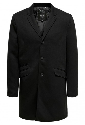 Only & Sons  - Classic coat - black