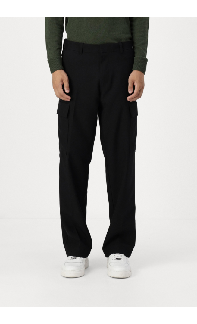 Jack & Jones - Cargo trousers - black