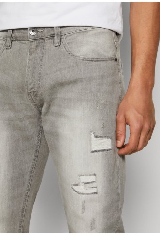 INDICODE JEANS Slim fit jeans - light grey
