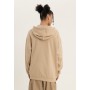 YOURTURN UNISEX - Zip-up sweatshirt - tan