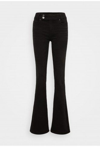 ONLY  - Flared Jeans - washed black