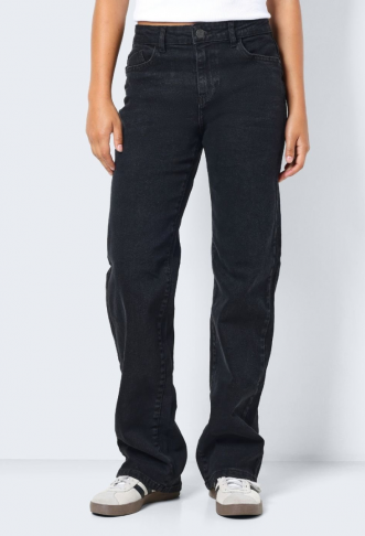 Noisy May Wide Leg - black