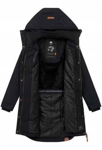 Ragwear JANNISA - Winter coat - black