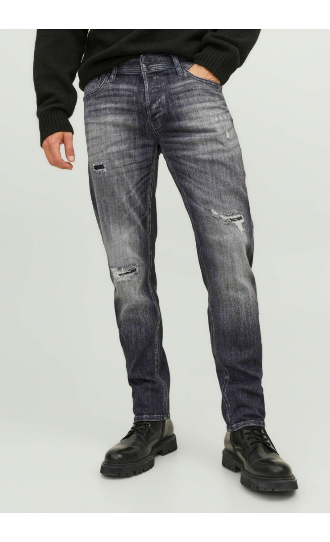 Jack & Jones - Relaxed fit jeans - grey denim