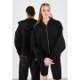 YOURTURN  - Zip-up unisex sweatshirt - black